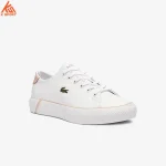 کفش کژوال زنانه Lacoste Gripshot Women's White Sneakers 741CFA00201Y9