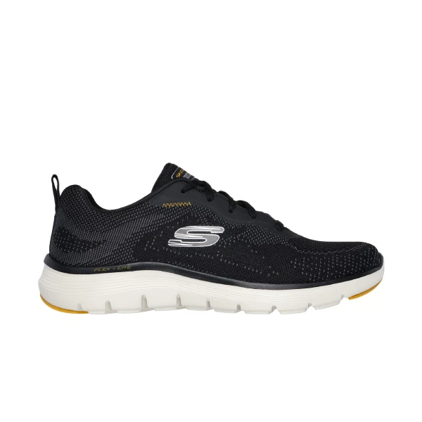Skechers FLEX ADVANTAGE 5.0 Walking Shoes - 232826 BKYL کتونی پیاده روی اسکیچرز FLEX ADVANTAGE 5.0 - 232826 BKYL