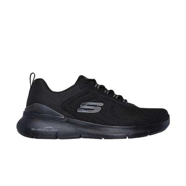 Skechers SKECH AIR DYNAMIGHT 2.0 Walking Shoes - 232971 BBK (1) کتونی پیاده روی اسکیچرز SKECH AIR DYNAMIGHT 2.0 - 232971 BBK