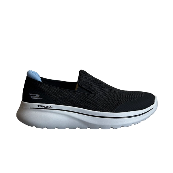 skechers-go-walk-arch-fit-n-joy-125841-bkbl-walking-shoes کتونی پیاده روی اسکیچرز GO WALK ARCH FIT N JOY - 125841 BKBL