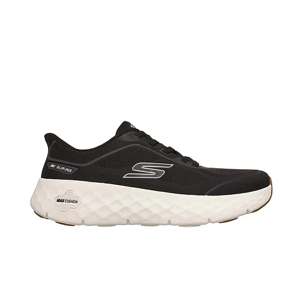 SKECHERS GO WALK MAX CUSHIONING FLEX Walking Shoes - 217109 BKW کتونی پیاده روی اسکیچرز GO WALK MAX CUSHIONING FLEX - 217109 BKW